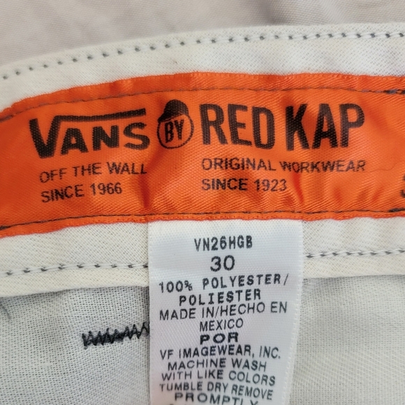 Red Kap/Vans Collab Shorts - Picture 3 of 3